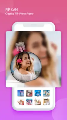 PIP CAM - Camera Photo Editor android App screenshot 4